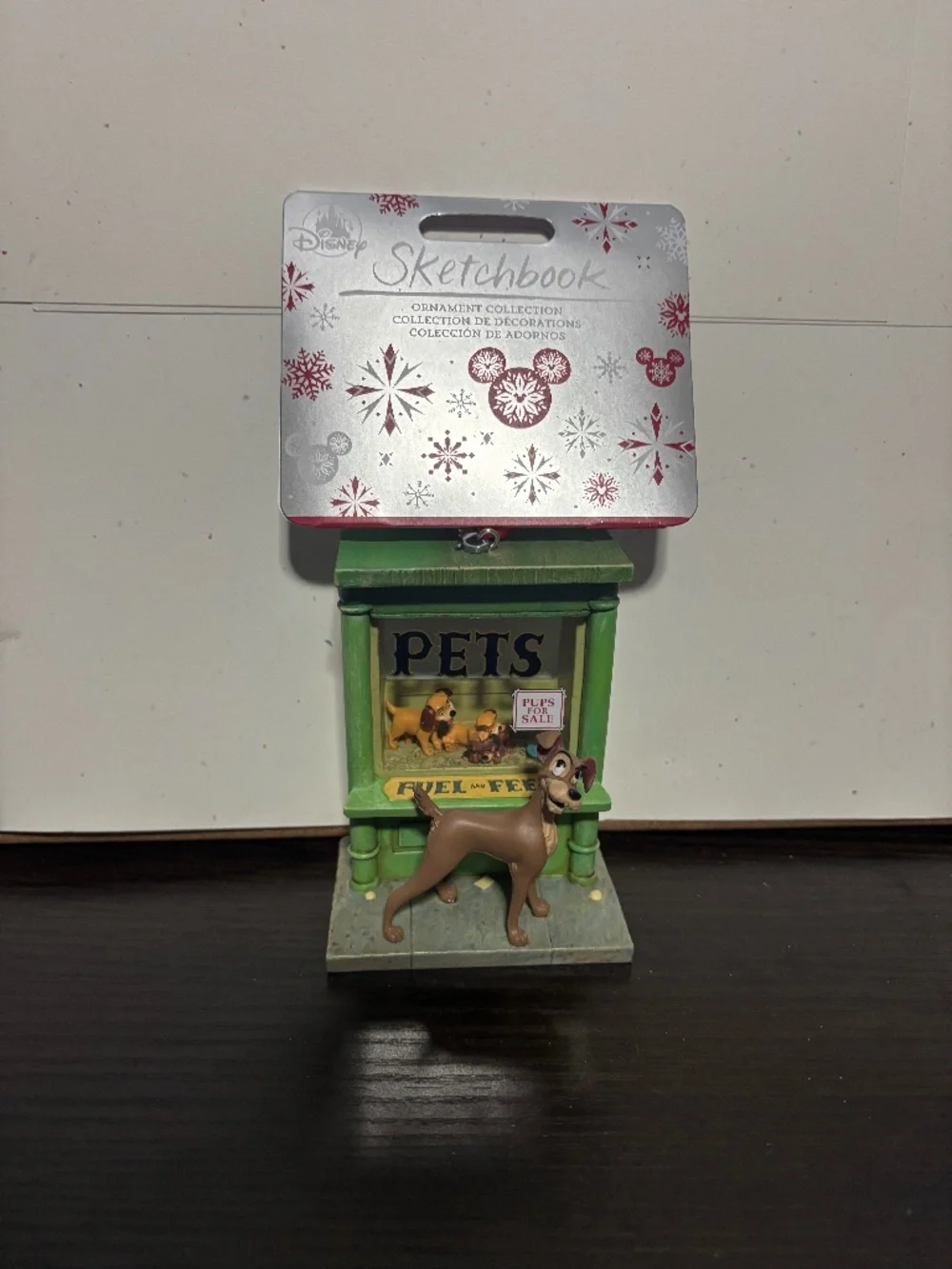 Disney Lady and the tramp ornament